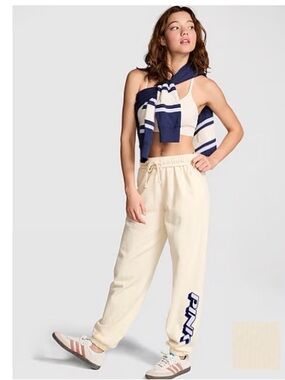 VS Pink Campus Fleece Sweatpants